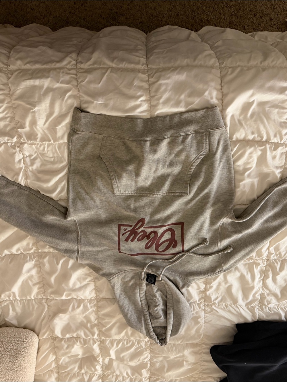 Obey hoodie small stain on back